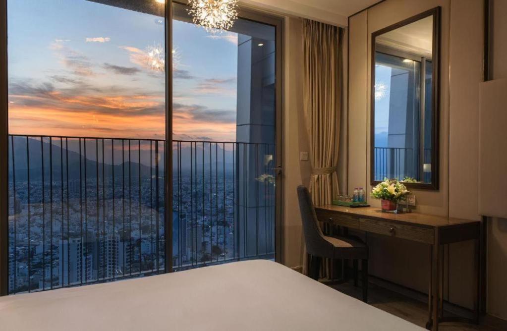 الشقق الفندقية Panorama Sky Blue نها ترانج المظهر الخارجي الصورة