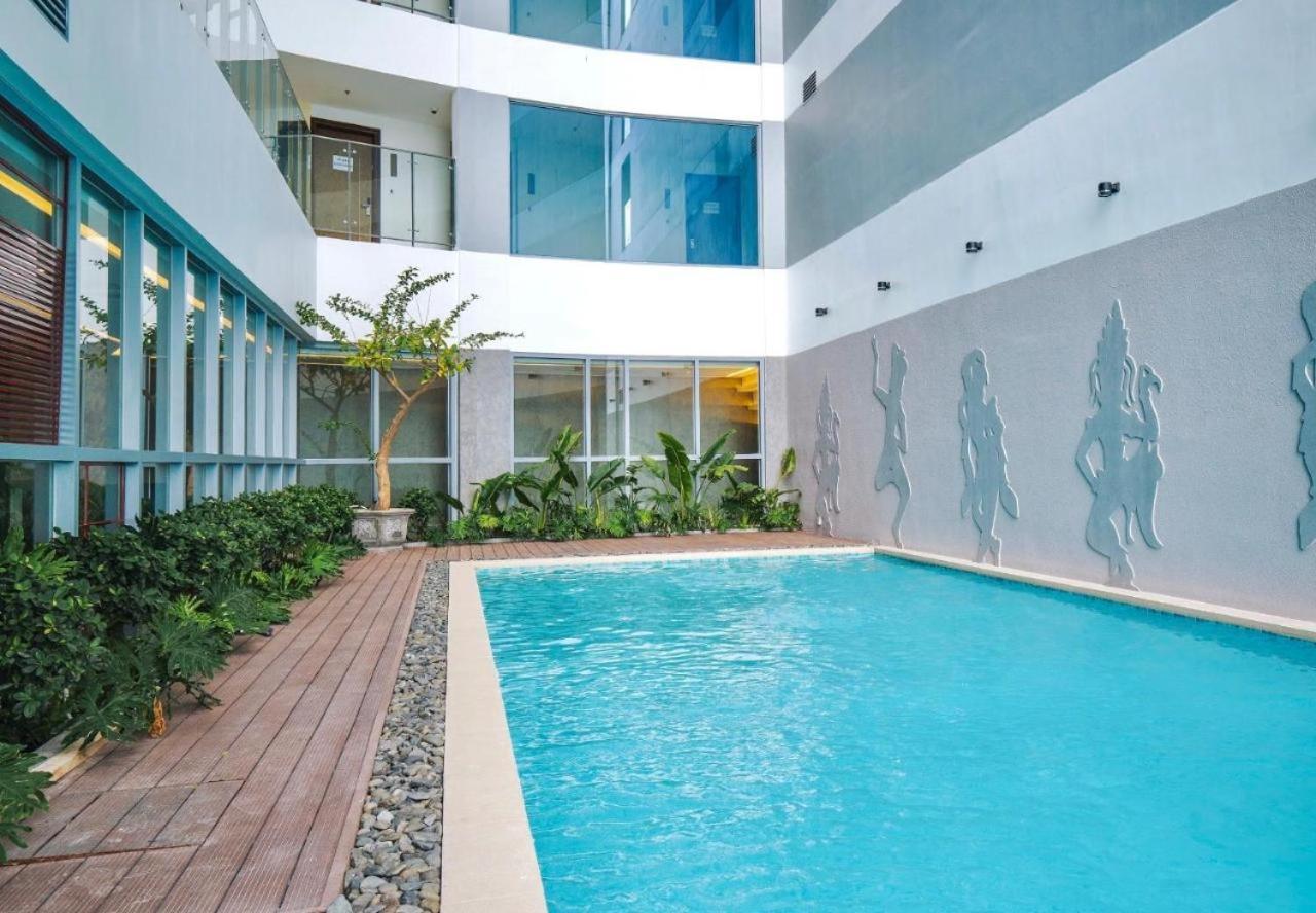الشقق الفندقية Panorama Sky Blue نها ترانج المظهر الخارجي الصورة