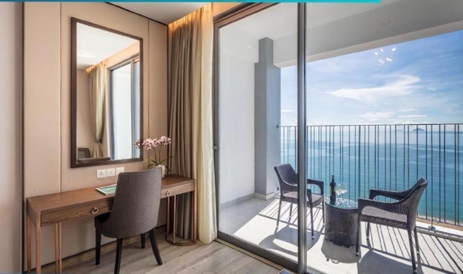 الشقق الفندقية Panorama Sky Blue نها ترانج المظهر الخارجي الصورة