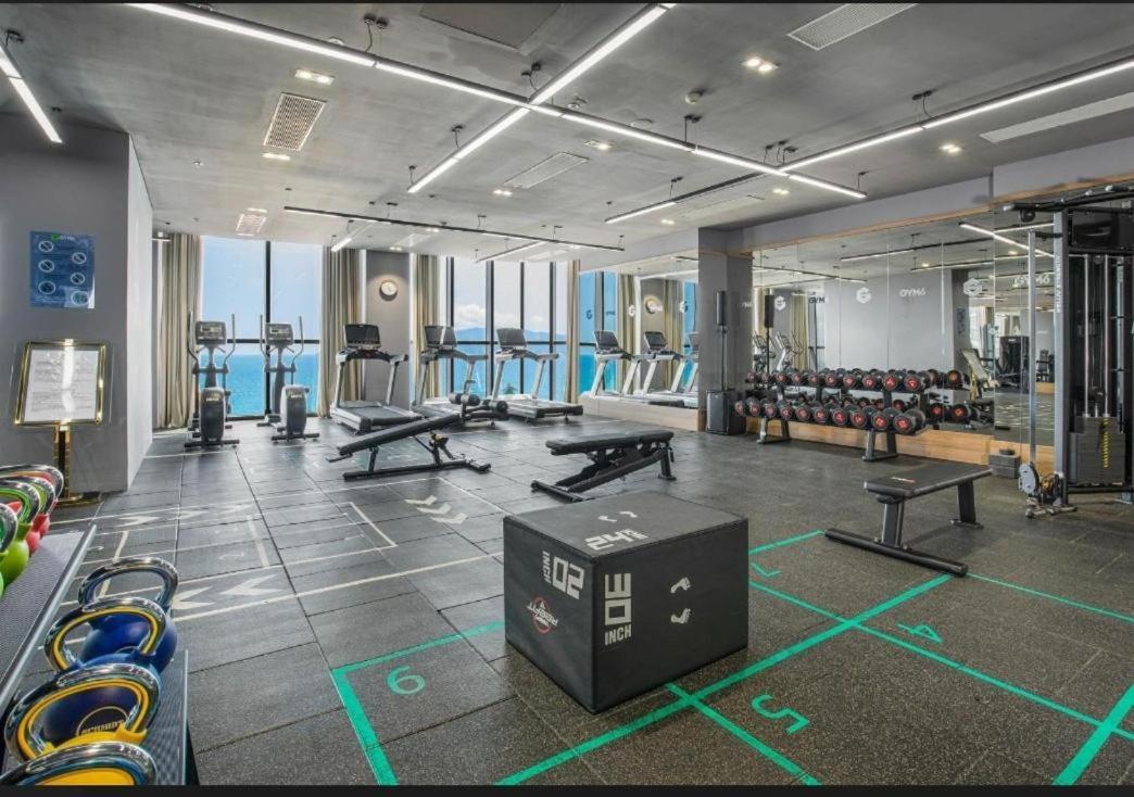 الشقق الفندقية Panorama Sky Blue نها ترانج المظهر الخارجي الصورة