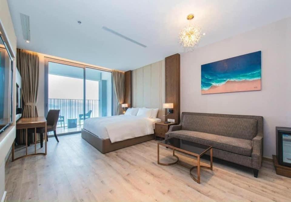 الشقق الفندقية Panorama Sky Blue نها ترانج المظهر الخارجي الصورة