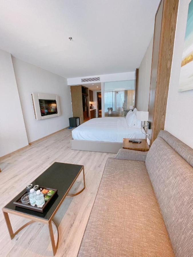 الشقق الفندقية Panorama Sky Blue نها ترانج المظهر الخارجي الصورة