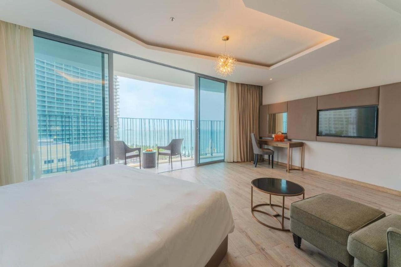 الشقق الفندقية Panorama Sky Blue نها ترانج المظهر الخارجي الصورة