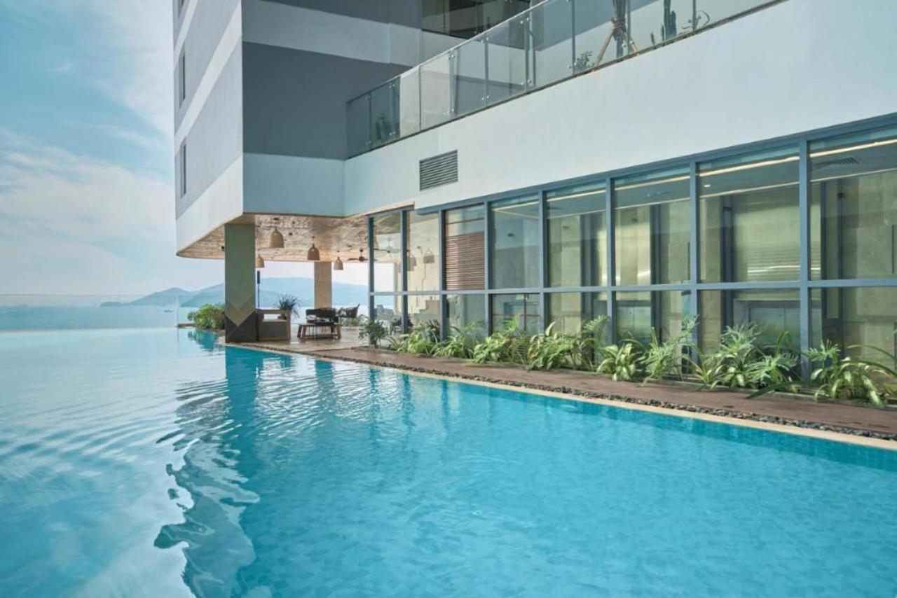 الشقق الفندقية Panorama Sky Blue نها ترانج المظهر الخارجي الصورة